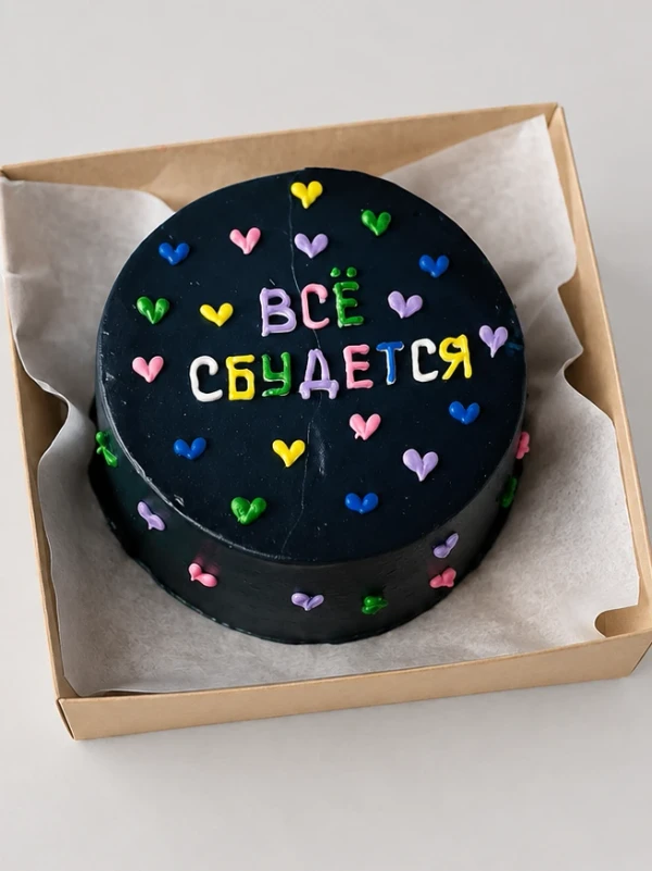 Бенто - торт "Все сбудется"